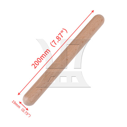 4Pieces Classical Wood Claves for Percussion Instruments 7.87 x 0.75 inches