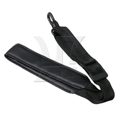 BQLZR 2Pieces Professional Sax Mouthpiece for 6# Alto E Flat Silver w/ Neck Strap