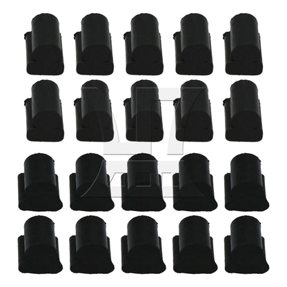 10 x Horn Silicone Pads Flat Key Euphonium / Tuba / Horn Rubber Pads