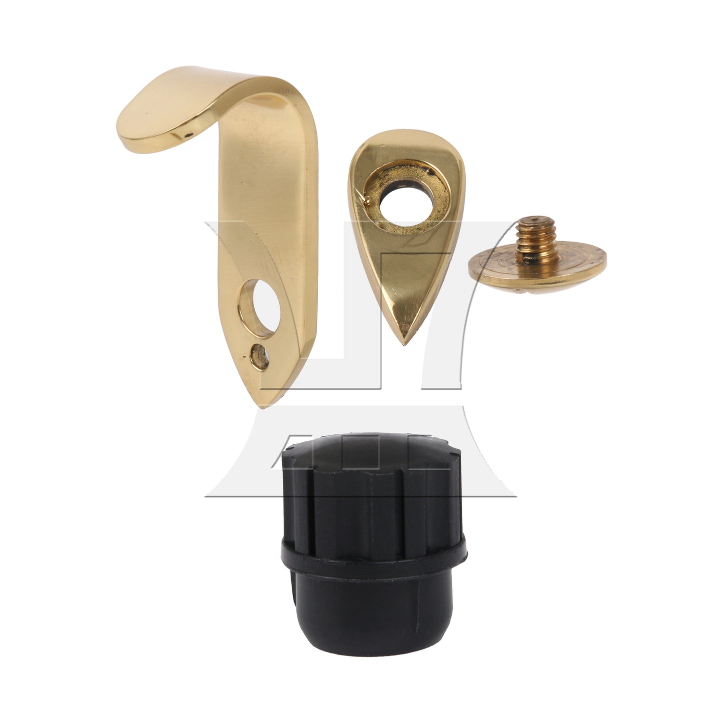 BQLZR Sax Music Sheet Clip Folder Holder 0.16" Round Insert with Thumb Hook Rest Set