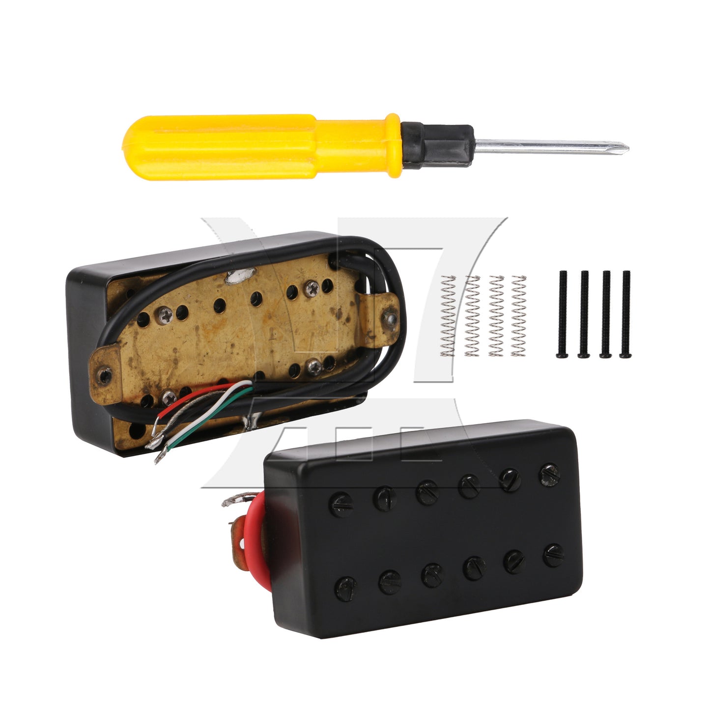BQLZR Dual Coil Pickups for Electric Guitar Part N B 7.2 k 15 k w/ Screwdriver Set