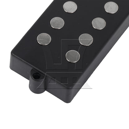 BQLZR Double Coil Pickups w/ Screws Springs for 5 Strings Bass 4.52x1.77"