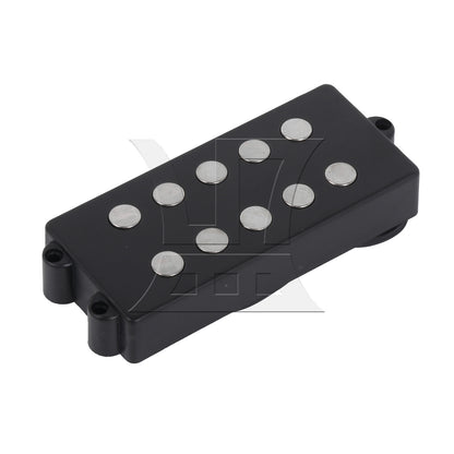 BQLZR Double Coil Pickups w/ Screws Springs for 5 Strings Bass 4.52x1.77"