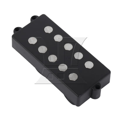 BQLZR Double Coil Pickups w/ Screws Springs for 5 Strings Bass 4.52x1.77"