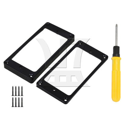 BQLZR Black Arc-shaped Bottom Pickup Mounting Ring Frames