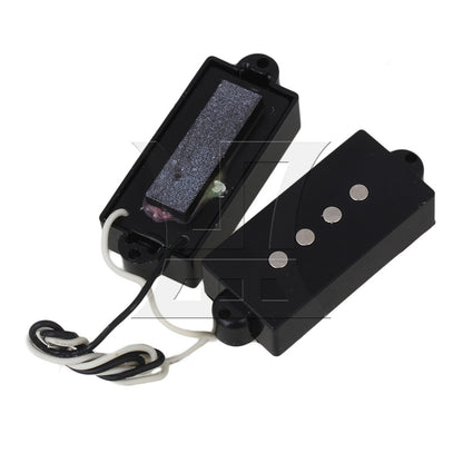 BQLZR 4-String Pickup for Electric Bass Parts w/ Screwdriver Screws Spring