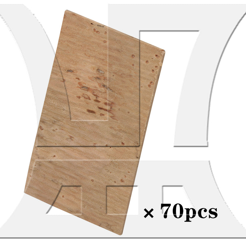 BQLZR 25*45*1mm Key Pads Cork Pads for Saxophone/Flute/Clarinet