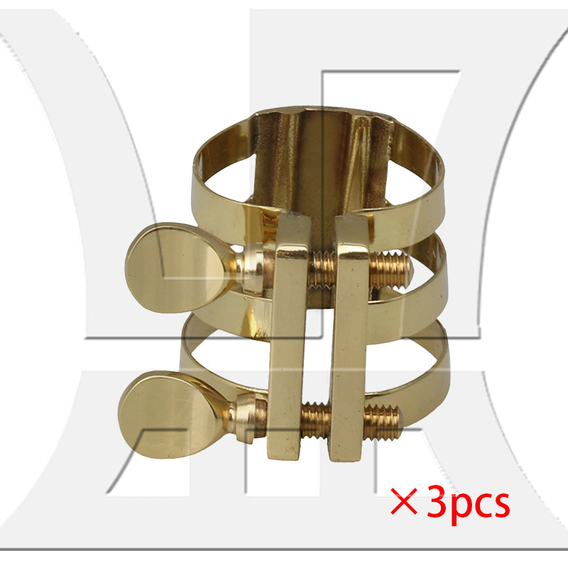 BQLZR 40x25x25mm Alto Saxophone Mouthpiece Ligature Suitable for Wooden Mouthpieces