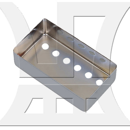 BQLZR 4 sets of guitar metal pickup frames in chrome color (2 per set)