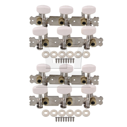 BQLZR 4pcs Triple Nickel Colored Fat Handle 2 Left And 2 Right Easy to Install And Use