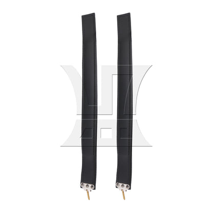 BQLZR Black Leather 120 Accordion Bass Strap