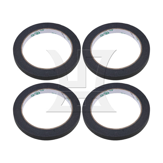 BQLZR 4PCS insulation pickup tape 10mm wide black