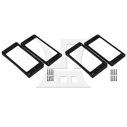 BQLZR Black Arc-shaped Bottom Pickup Mounting Ring Frames