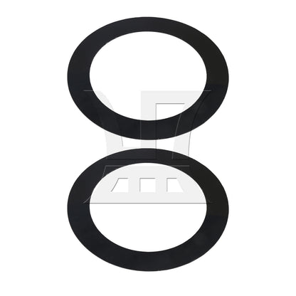BQLZR  5-inch drum kit floor tom drum head with pre-drilled holes and protective ring