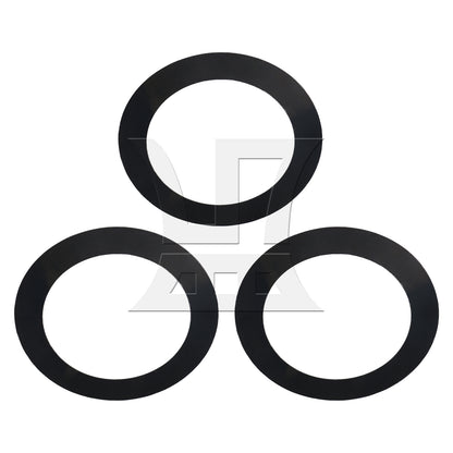 BQLZR  5-inch drum kit floor tom drum head with pre-drilled holes and protective ring