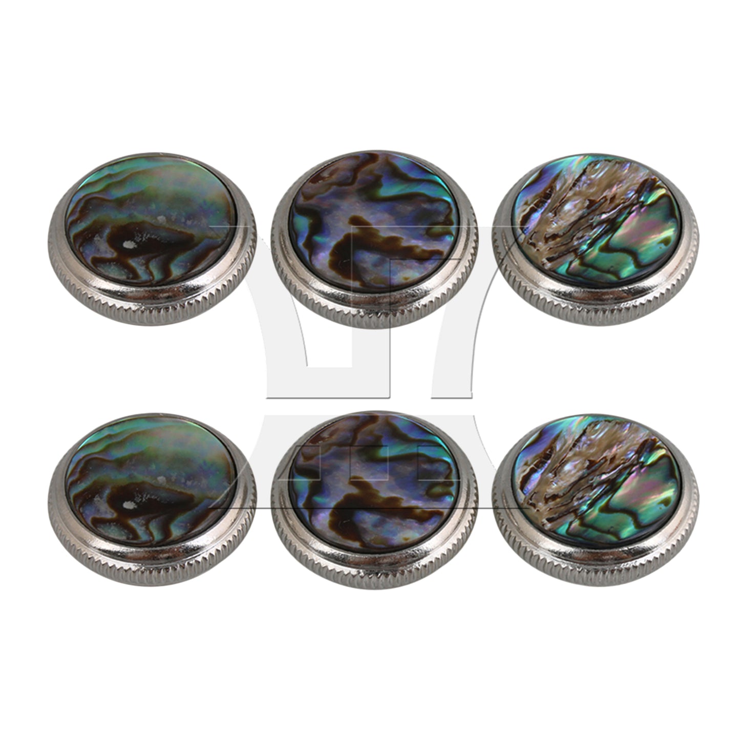 BQLZR Trumpet Repair Kit Spring and 3 Pcs Abalone Shell Finger Button
