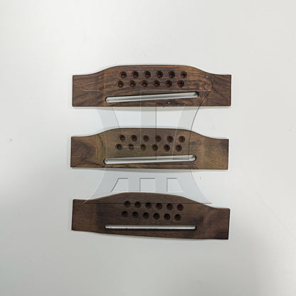 BQLZR 3pcs 12 String Rosewood Acoustic Guitar Bridge Rosewood for 12-String Guitar Modification