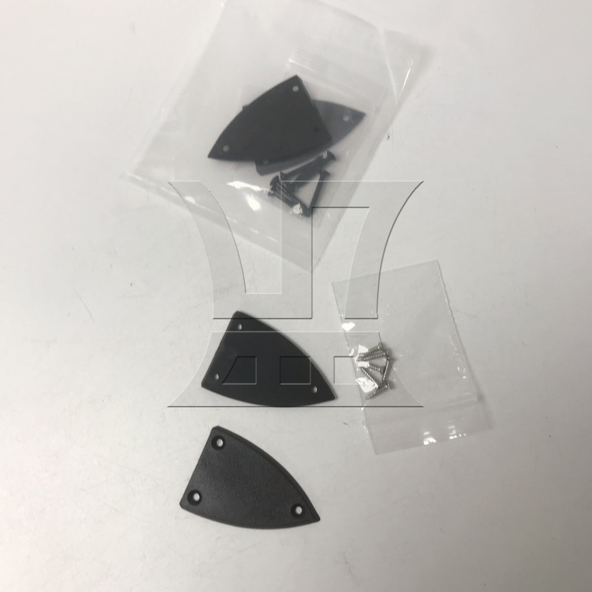 BQLZR Black Arc-shaped Bottom Pickup Mounting Ring Frames