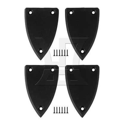 BQLZR Black Arc-shaped Bottom Pickup Mounting Ring Frames