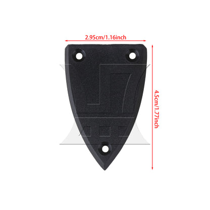 BQLZR Black Arc-shaped Bottom Pickup Mounting Ring Frames