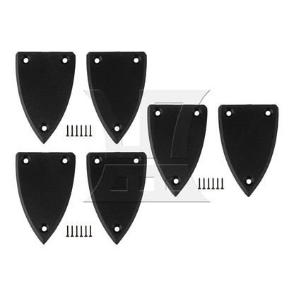 BQLZR Black Arc-shaped Bottom Pickup Mounting Ring Frames