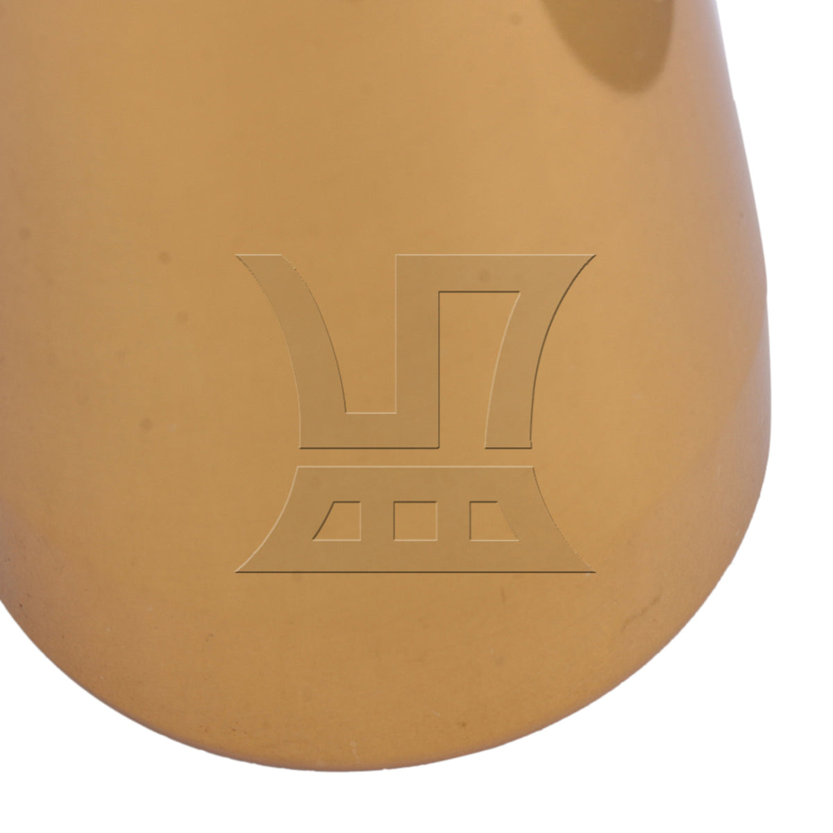 BQLZR 2pcs 1.5C Trumpet Mouthpiece Parts Brass Plating Adujstable
