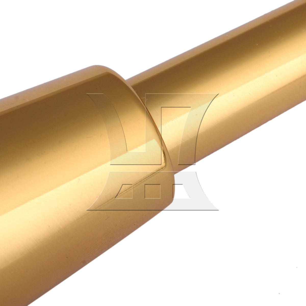 BQLZR 2pcs 1.5C Trumpet Mouthpiece Parts Brass Plating Adujstable
