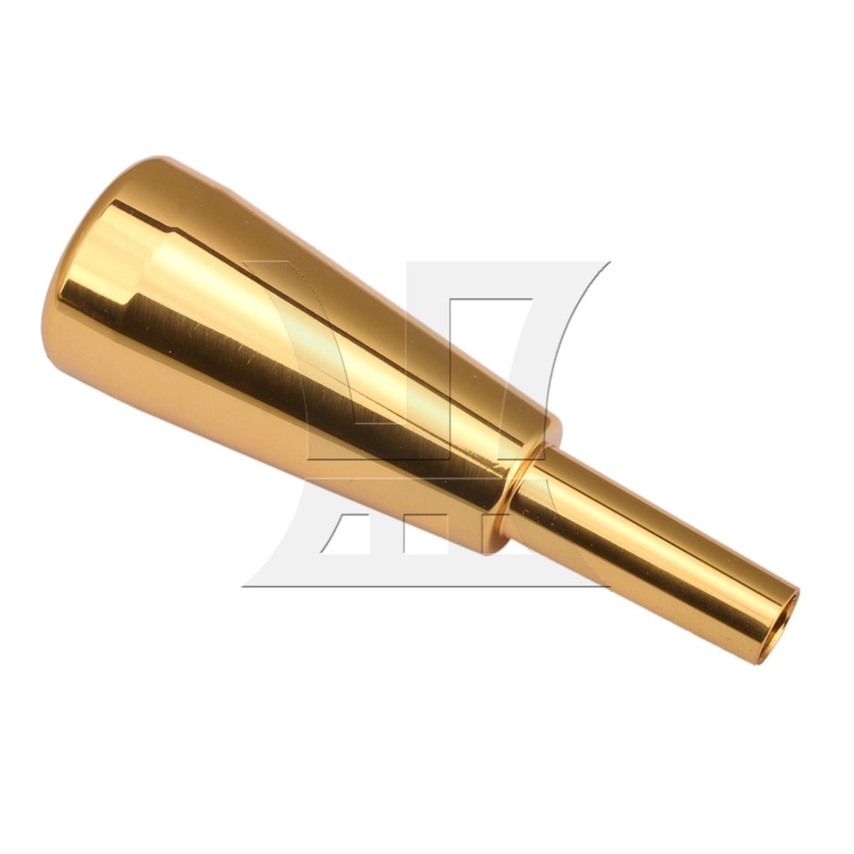 BQLZR 2pcs 1.5C Trumpet Mouthpiece Parts Brass Plating Adujstable