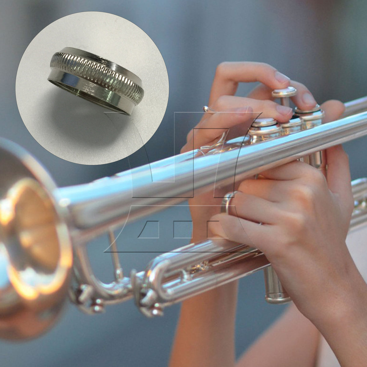 BQLZR 6 sets of silver copper small button bottom screws