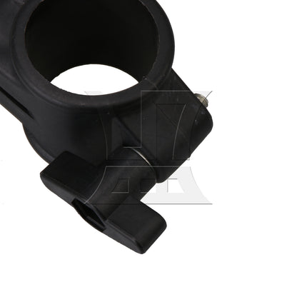 BQLZ Plastic Electronic Drum Rack Mouth Diameter 1.9cm Black for Extended Installation of Electronic Cymbal Holder