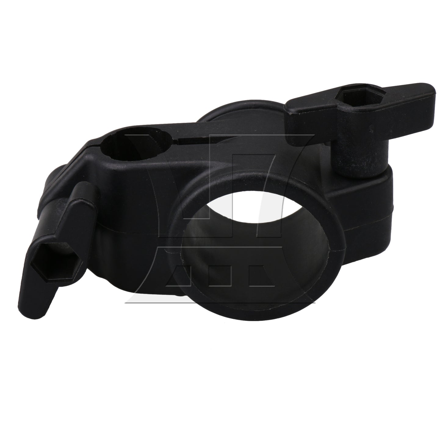 BQLZ Plastic Electronic Drum Rack Mouth Diameter 1.9cm Black for Extended Installation of Electronic Cymbal Holder