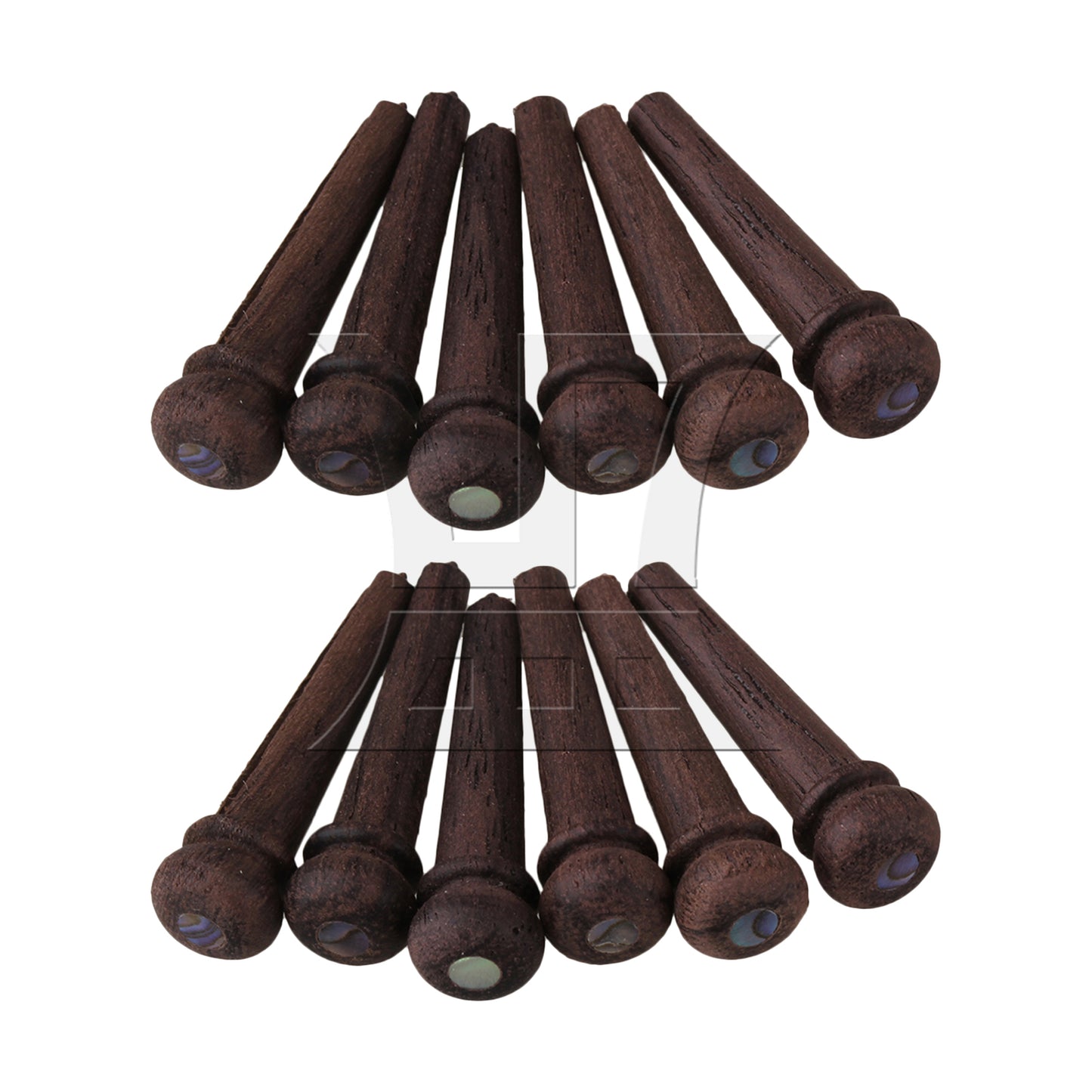 BQLZR  Acoustic Guitar Rosewood Bridge Pins Shell Dot