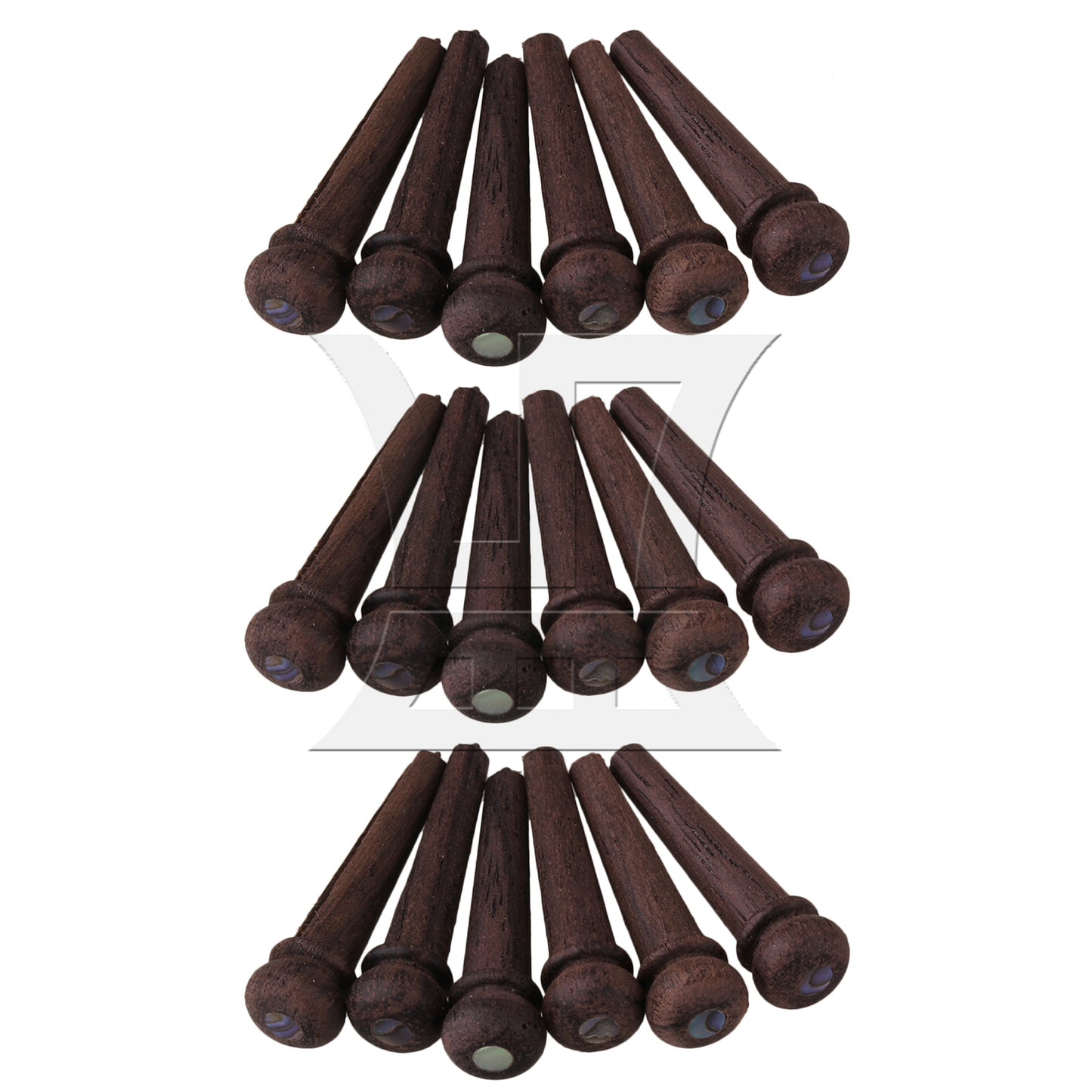BQLZR  Acoustic Guitar Rosewood Bridge Pins Shell Dot