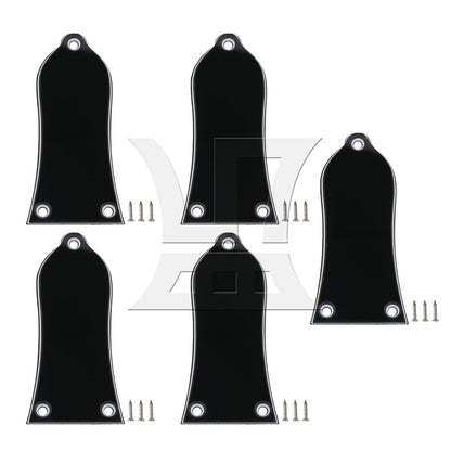 BQLZR 5 sets of guitar head clock cover plastic HA-1005 (screws * 15pcs)