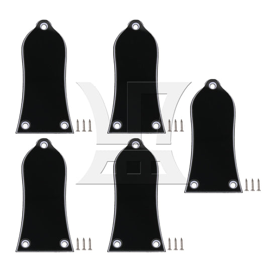 BQLZR 5 sets of guitar head clock cover plastic HA-1005 (screws * 15pcs)