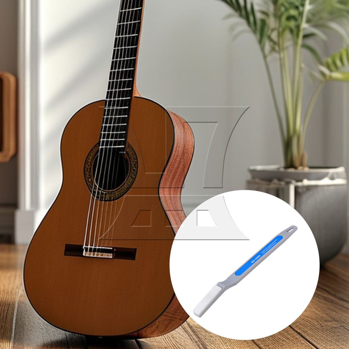 BQLZR 2pcs Guitar Fret Dessing File Particle Size 1000 for Guitar Polished Column