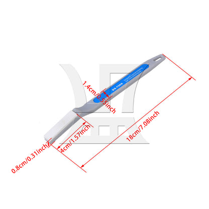 BQLZR 2pcs Guitar Fret Dessing File Particle Size 1000 for Guitar Polished Column