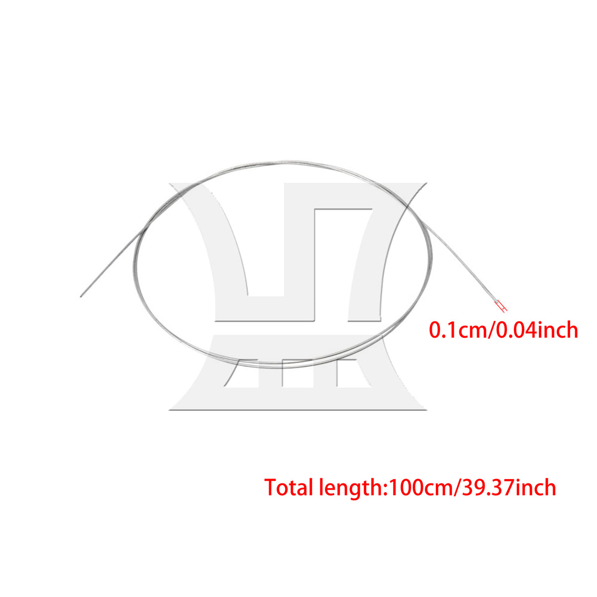 BQLZR 3pcs 39.4inch Piano Music Wire 18# for Replace the Old Piano Music Wire