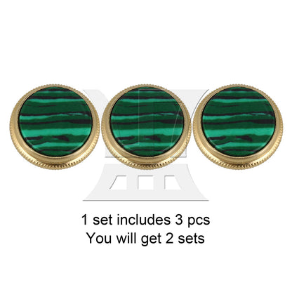 BQLZR  Green Trumpet Palm Trumpet Finger Pad Diameter 16mm Musical Instruments