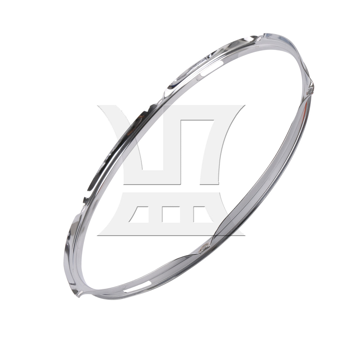 BQLZR 2pcs Zinc Alloy Snare Drum Hoop 14 Inch Inner Diameter for Refurbishment of Second-Hand Snare Drums
