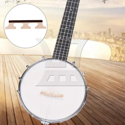 BQLZR 3pcs 5 String Banjo Bridge Type2 for Banjo Instrument Accessories
