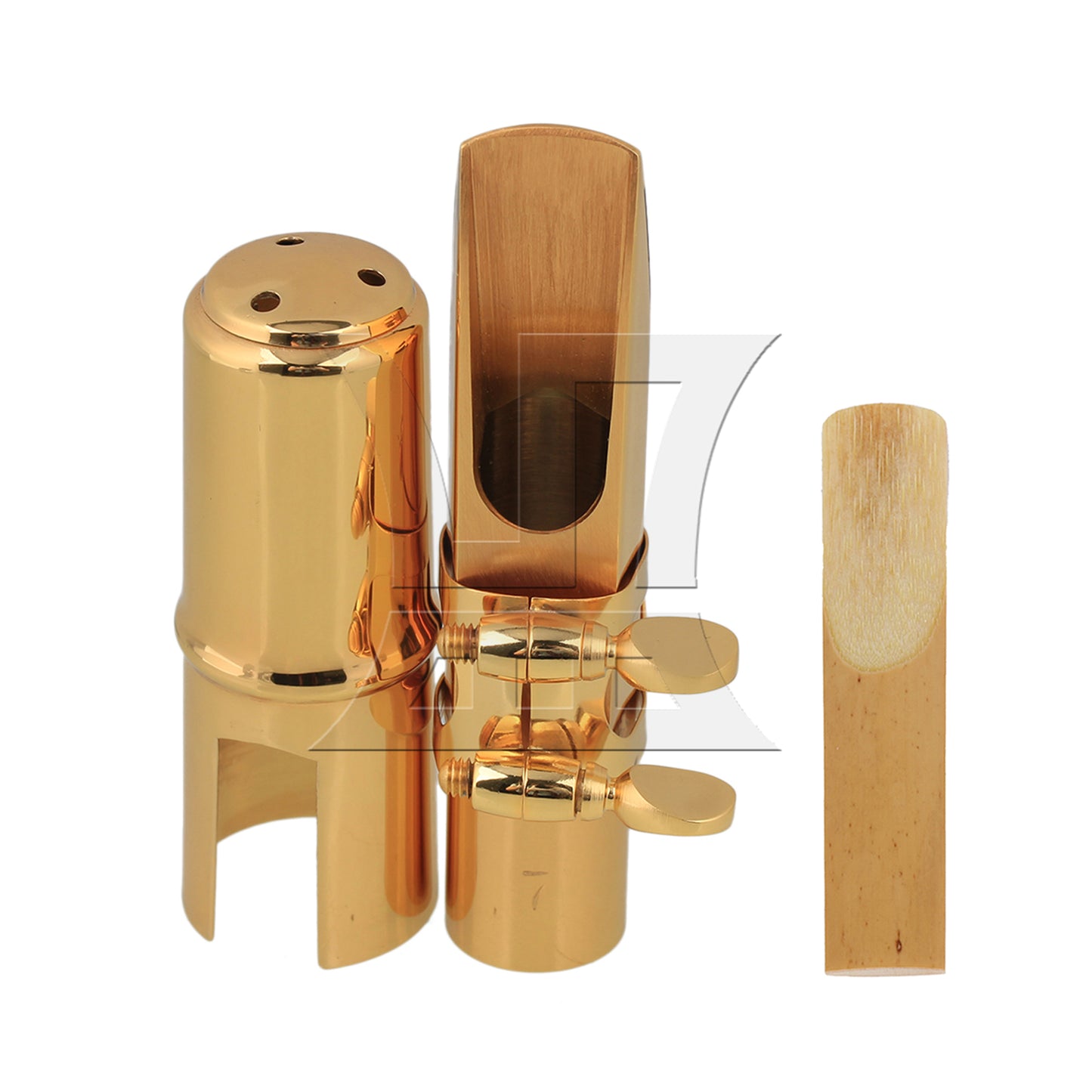 BQLZR B-flat Tenor Saxophone Mouthpiece Cap Ligature