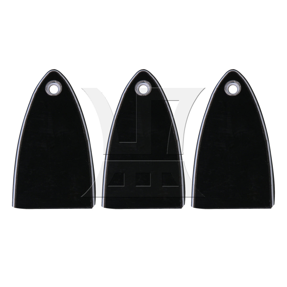 BQLZR 30pcs Beech Wood Cabinet Pulls 64mm Hole Centers with Mounting Screws for Installing Cabinets Wardrobes
