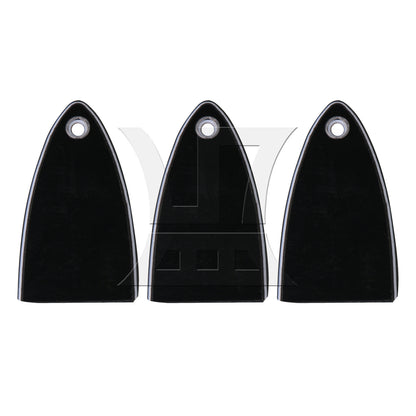 BQLZR 30pcs Beech Wood Cabinet Pulls 64mm Hole Centers with Mounting Screws for Installing Cabinets Wardrobes