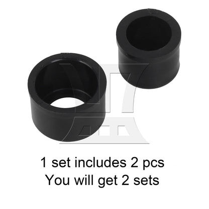 BQLZR 4pcs Plastic Oboe Mouthpiece Cap Black for Oboe Repair and Maintenance