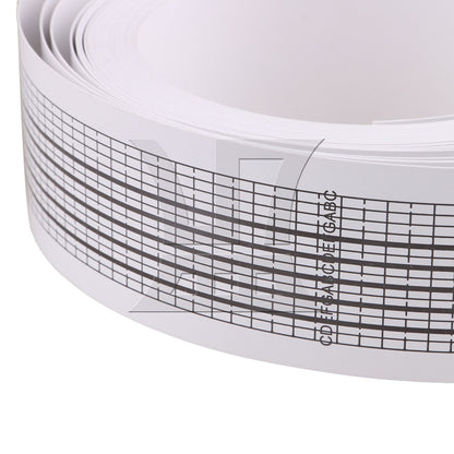 BQLZR 3pcs 10m Blank Tapes 15 Note Suitable For Arrangers for Music Creation Draft Records