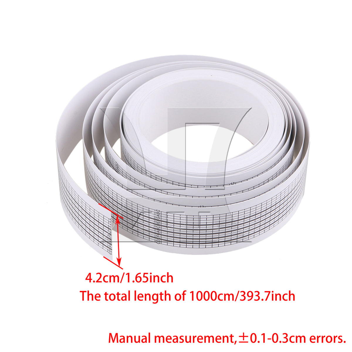 BQLZR 3pcs 10m Blank Tapes 15 Note Suitable For Arrangers for Music Creation Draft Records