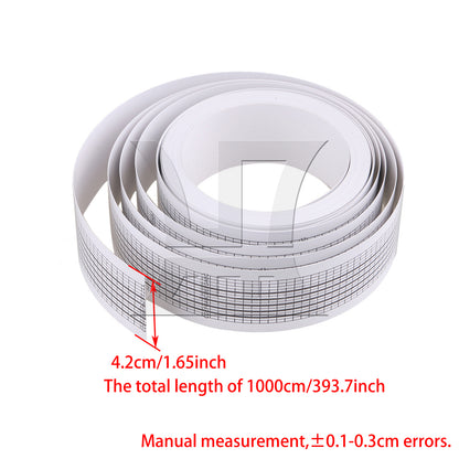 BQLZR 3pcs 10m Blank Tapes 15 Note Suitable For Arrangers for Music Creation Draft Records