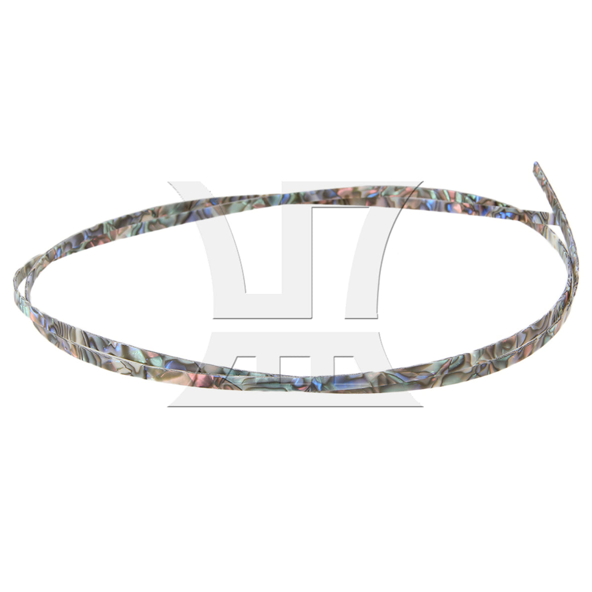 BQLZR 2pcs Width 0.6cm Celluloid Acoustic Guitar Binding Purfling Strip for Guitar Teaching Institutions