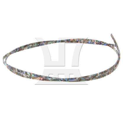BQLZR 2pcs Width 0.6cm Celluloid Acoustic Guitar Binding Purfling Strip for Guitar Teaching Institutions